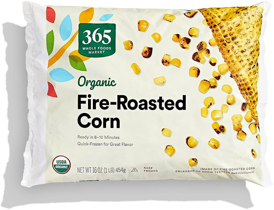 365 by Whole Foods Market, Organic Fire Roasted Corn, 16 Ounce, (Frozen) | Amazon (US)