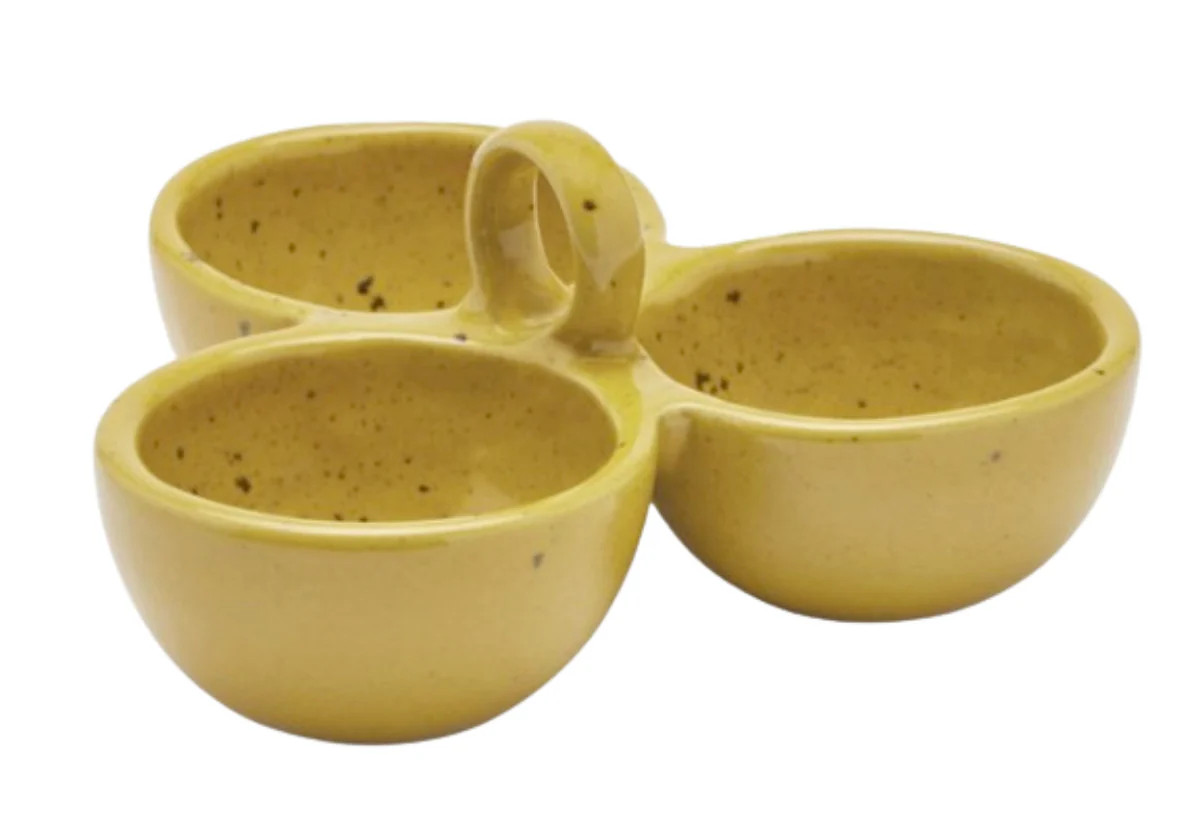 DESMOND SNACK BOWL | Chartreuse | Alice Lane Home Collection