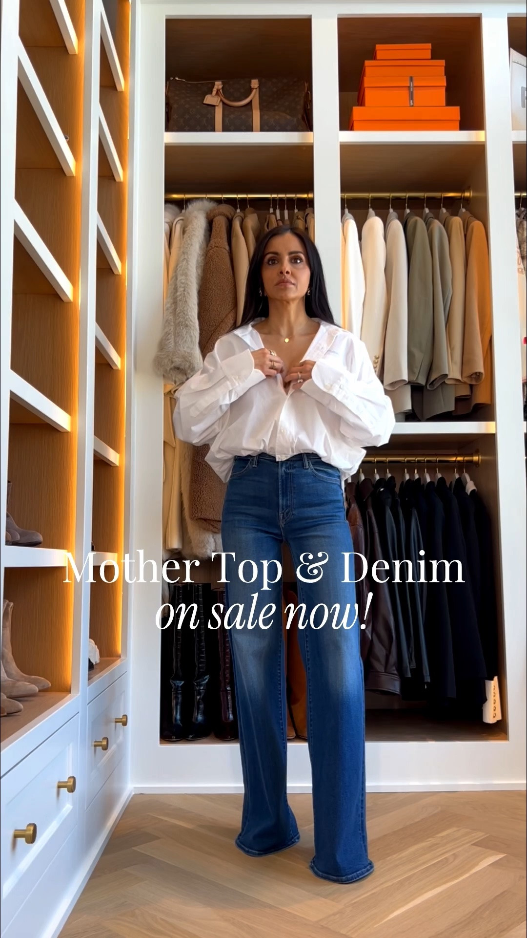 Saks spring sale save up to $300 with code MAYGET
My mother jeans and mother button up top are both included in the sale!
Business casual summer outfit

#LTKootd #LTKOver40 #LTKWorkwear