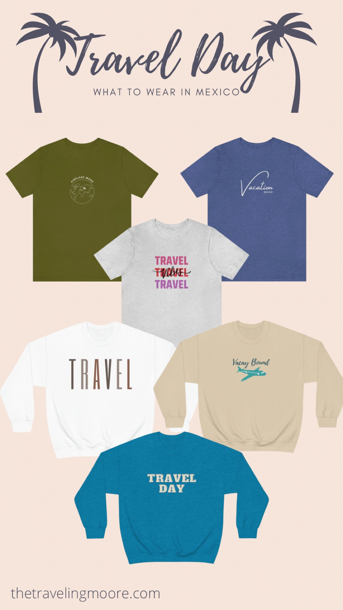 Travel day outfit ideas, vacation outfit, what to wear to the airport, what to wear on an airplane, travel shirts, travel sweatshirt

#LTKtravel