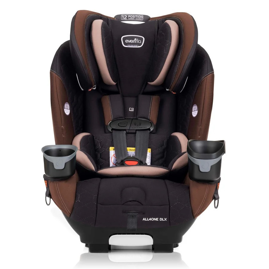 EveryFit/All4One 3-in-1 Convertible Car Seat w/Quick Clean Cover - Belmont Brown | Evenflo Company