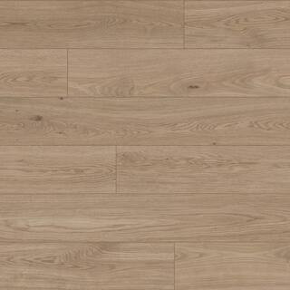 Superoak Noon Hickory 7.68 in. W x 48 in. L Super Waterproof Hybrid Resilient Flooring(20.40 sq. ... | The Home Depot