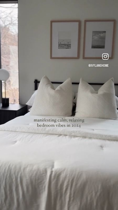 The recipe for a calm bedroom is a fluffy white duvet, down-filled pillows and greenery 🌿

#bedroom #bed #cozy #pillow #bedding #duvet #rug #planter #faux #tree 

#LTKhome #LTKstyletip #LTKVideo