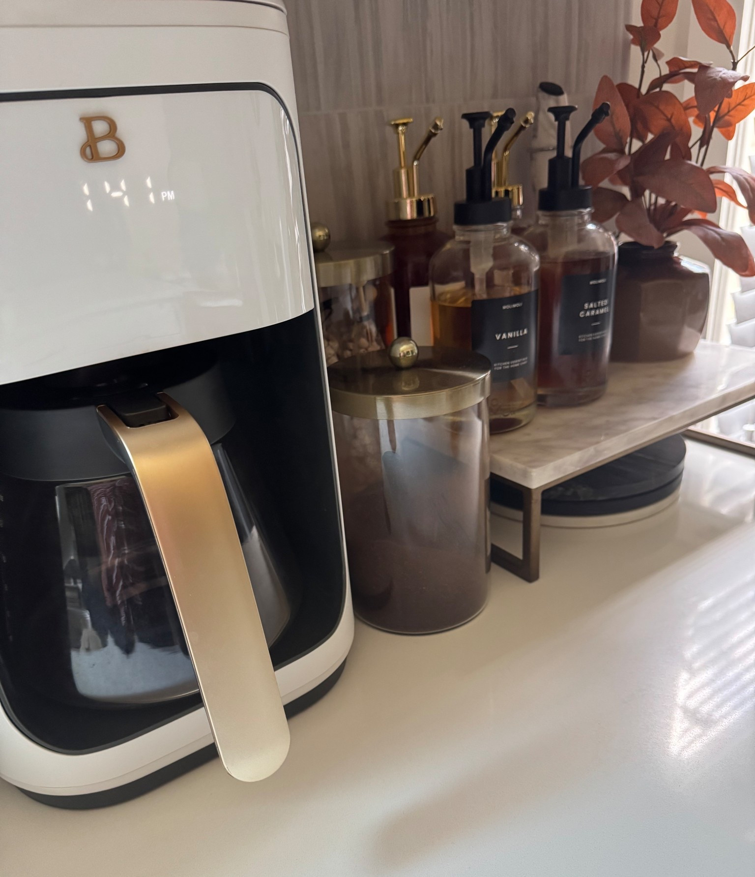 Fall Coffee Station 🍂☕️ 

#LTKHome #LTKSeasonal #LTKFindsUnder100