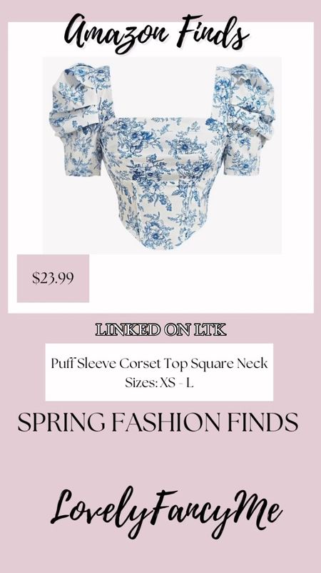 Amazon spring fashion finds 🌸 that floral corset top is so beautiful, perfect for any vacation. Also had to highlight the white lace dress, such a gorgeous back detail and would make the cutest graduation dress. Xoxo, Lauren



#summerfashions #trendyfashion #trendyoutfits #ootdstyles #outfitreels #outfitreel #fashionreels #fashionreel #fashionreelscreator #fashionstylereels #amazonfashion #amazonfinds #amazonfavorites #amazonfashionfinds #ltkfashion #liketoknowitstyle #swimsuitseason #onepieceswimsuit #corsettop #whitedresses #whitedress #floraldresses #halterdress #corsetstyle #resortstyle #beachstyle #springfashiontrends #springfashions #summerfashions #discoverfashion #oldmoneystyle Amazon, amazon finds, amazon fashion finds, white dress, tiered skirt, balloon sleeve, sandals, beach outfit, resort wear, summer outfits, summer sandals, 4th of July outfit, fourth of July, July 4th, Independence day, blue dress, floral dress, corset top, old money style, red white blue, memorial day weekend outfit, barbecue

Follow my shop @lovelyfancymeblog on the @shop.LTK app to shop this post and get my exclusive app-only content!

#liketkit 
@shop.ltk

#LTKParties #LTKTravel #LTKSwim