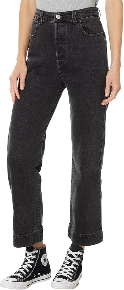 Levi's Women's Ribcage Straight Ankle Tailored | Amazon (US)