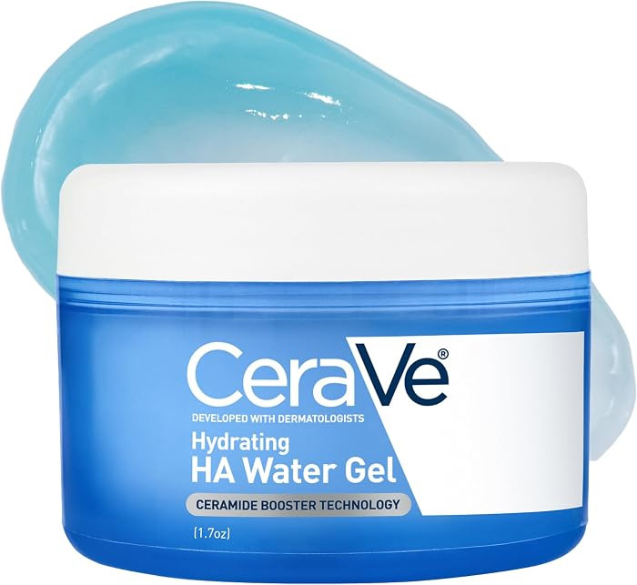 CeraVe Hydrating Hyaluronic Acid Water Gel, Lightweight Facial Moisturizer for Plumping Hydration... | Amazon (US)