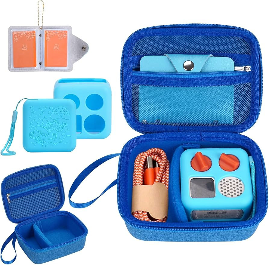 YouKnow Hard Case and Silicone Cover for Yoto Mini Player, Kids Audio Music Accessory with Card C... | Amazon (US)