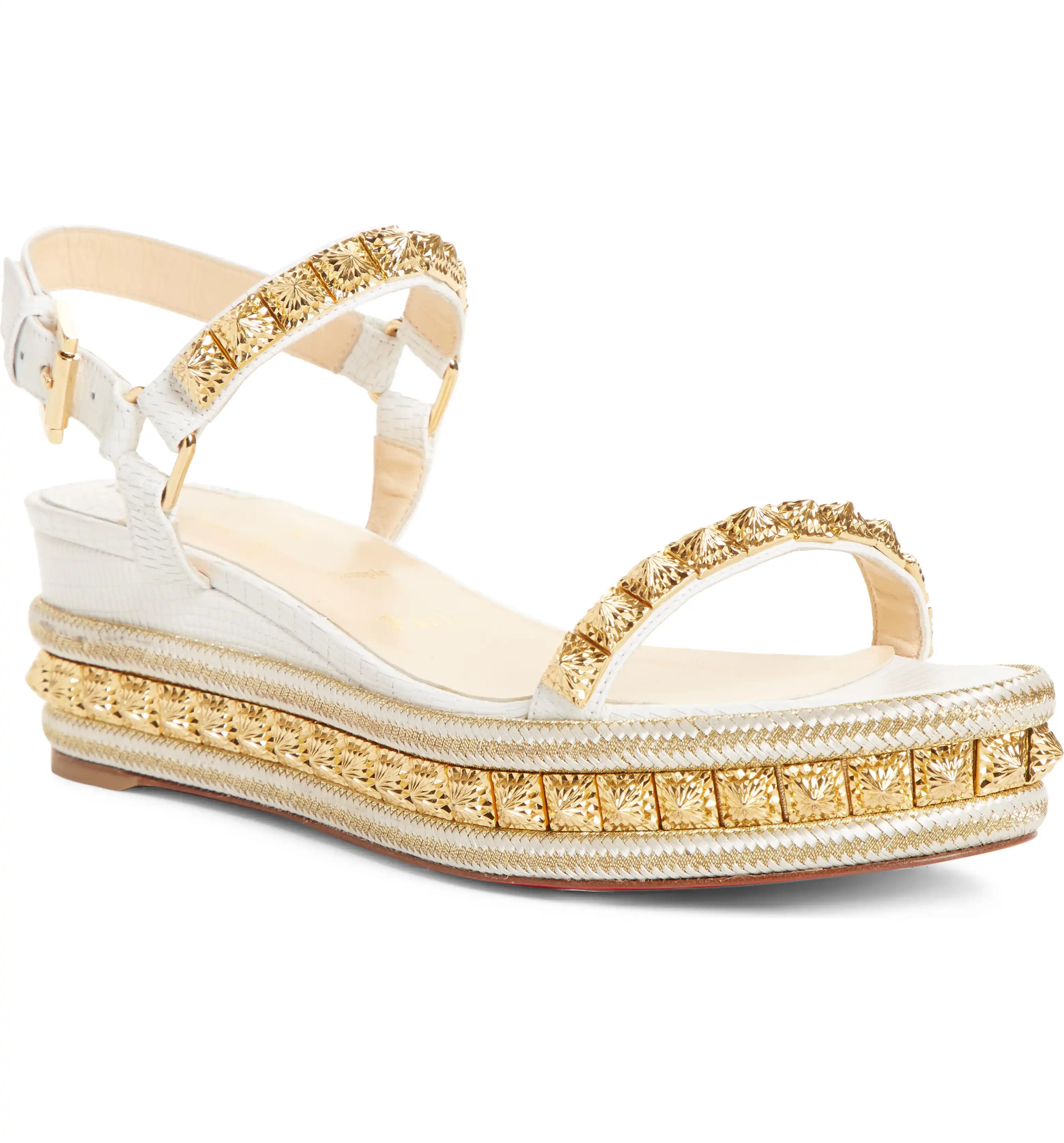 Pyraclou Studded Platform Wedge Sandal | Nordstrom