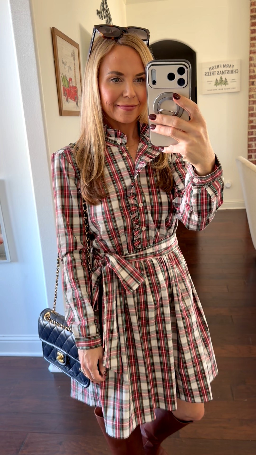 Holiday dress over 70% off! Only $33! Wearing a size 2

#LTKHoliday #LTKFindsUnder50 #LTKSaleAlert