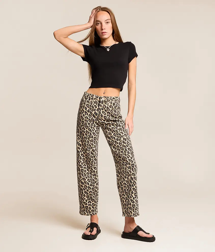 Kate Leopard Barrel Stretch Jean | Buckle