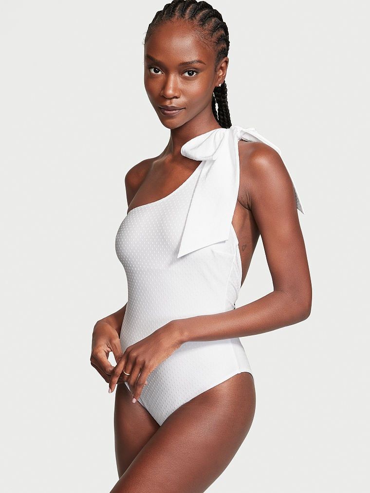 Bow One-Shoulder One-Piece - Victoria's Secret | Victoria's Secret (US / CA )