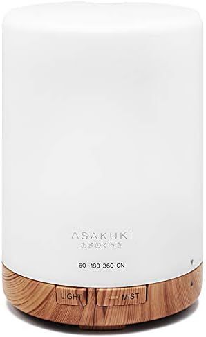 ASAKUKI 300ML Essential Oil Diffuser, Quiet 5-in-1 Premium Humidifier, Natural Home Fragrance Aro... | Amazon (US)