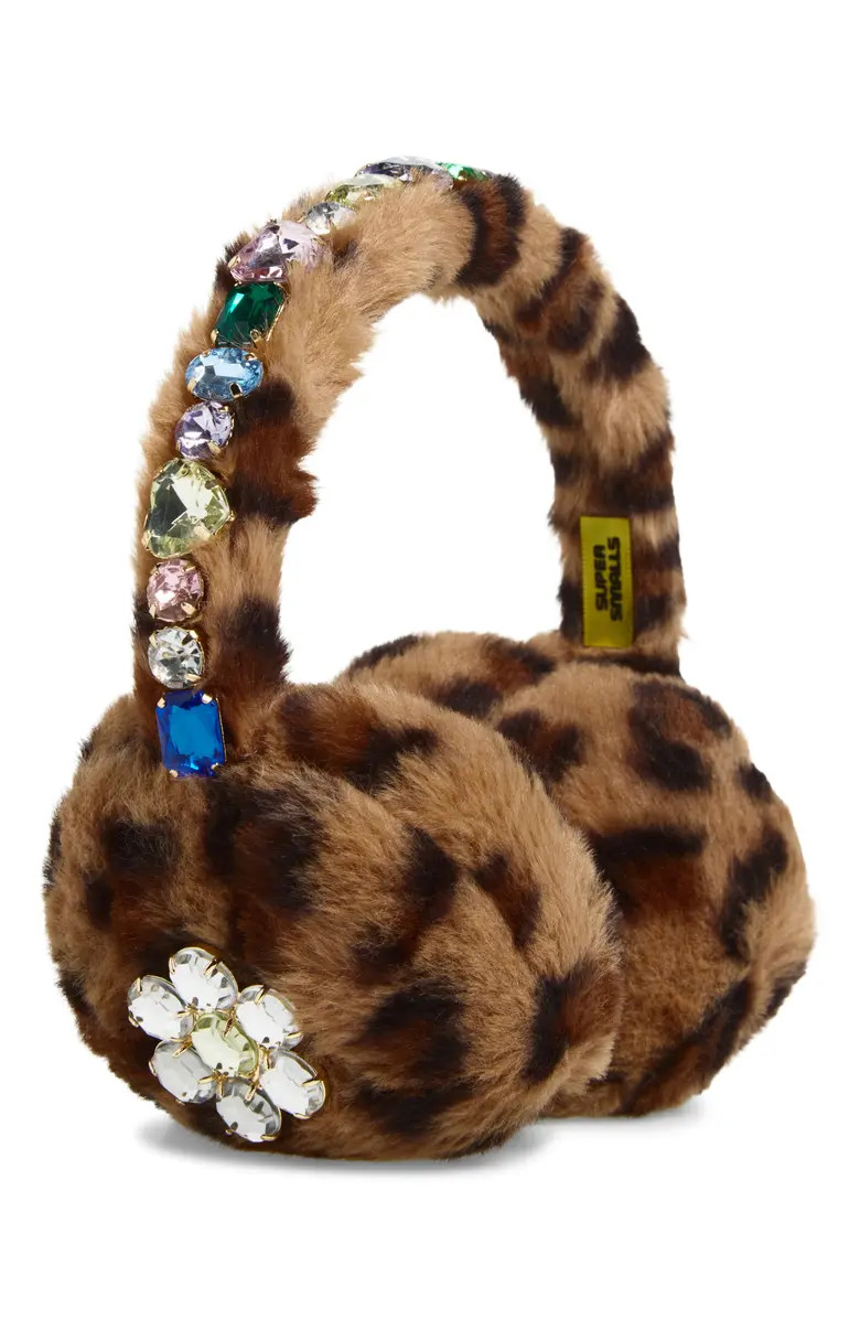 Kids' Jungle Bejeweled Earmuffs | Nordstrom