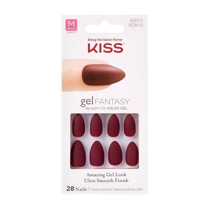 Kiss False Nails Red - 28ct | Target