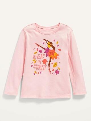 Unisex Long-Sleeve Graphic T-Shirt for Toddler | Old Navy (US)