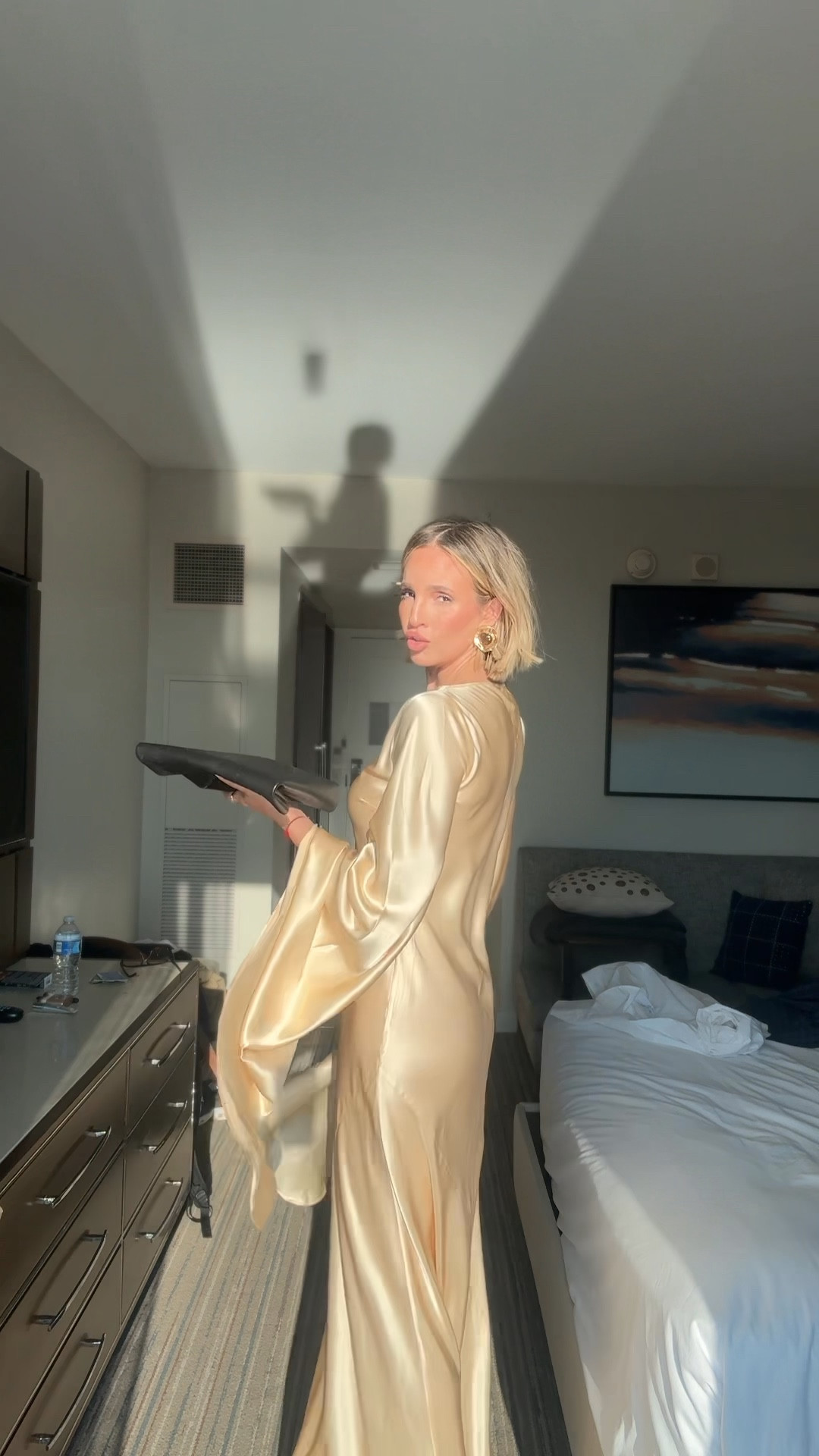 Wearing a small in the dress! Earrings are mango and heels are Amazon. Wearing the nipple sticky things with it.

#LTKParties #LTKTravel #LTKStyleTip