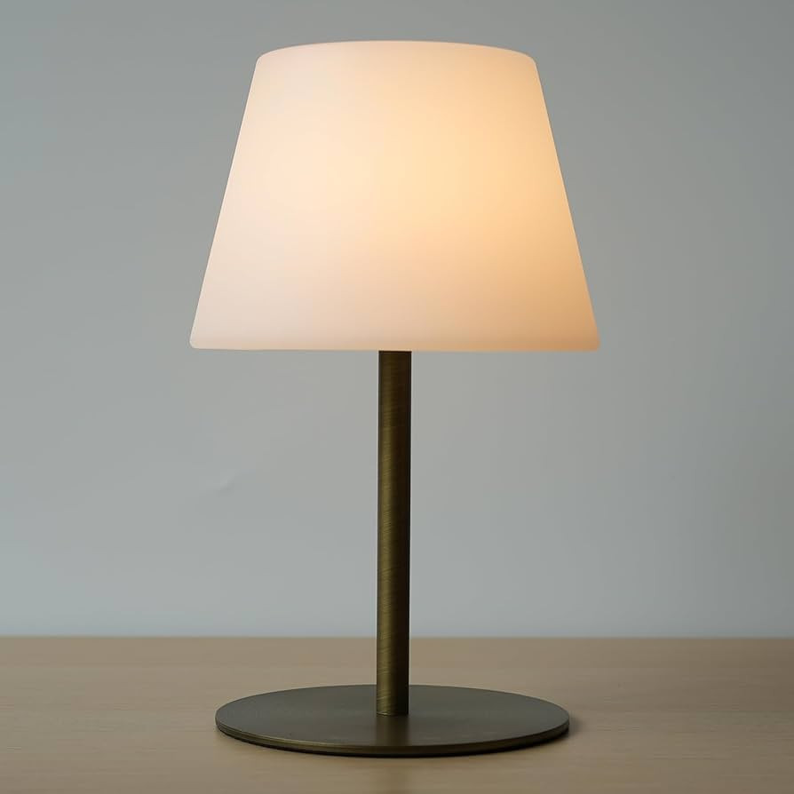 Cordless Table Lamp Rechargeable, Outdoor Battery Operated Table Lamp Waterproof, Portable Touch ... | Amazon (US)