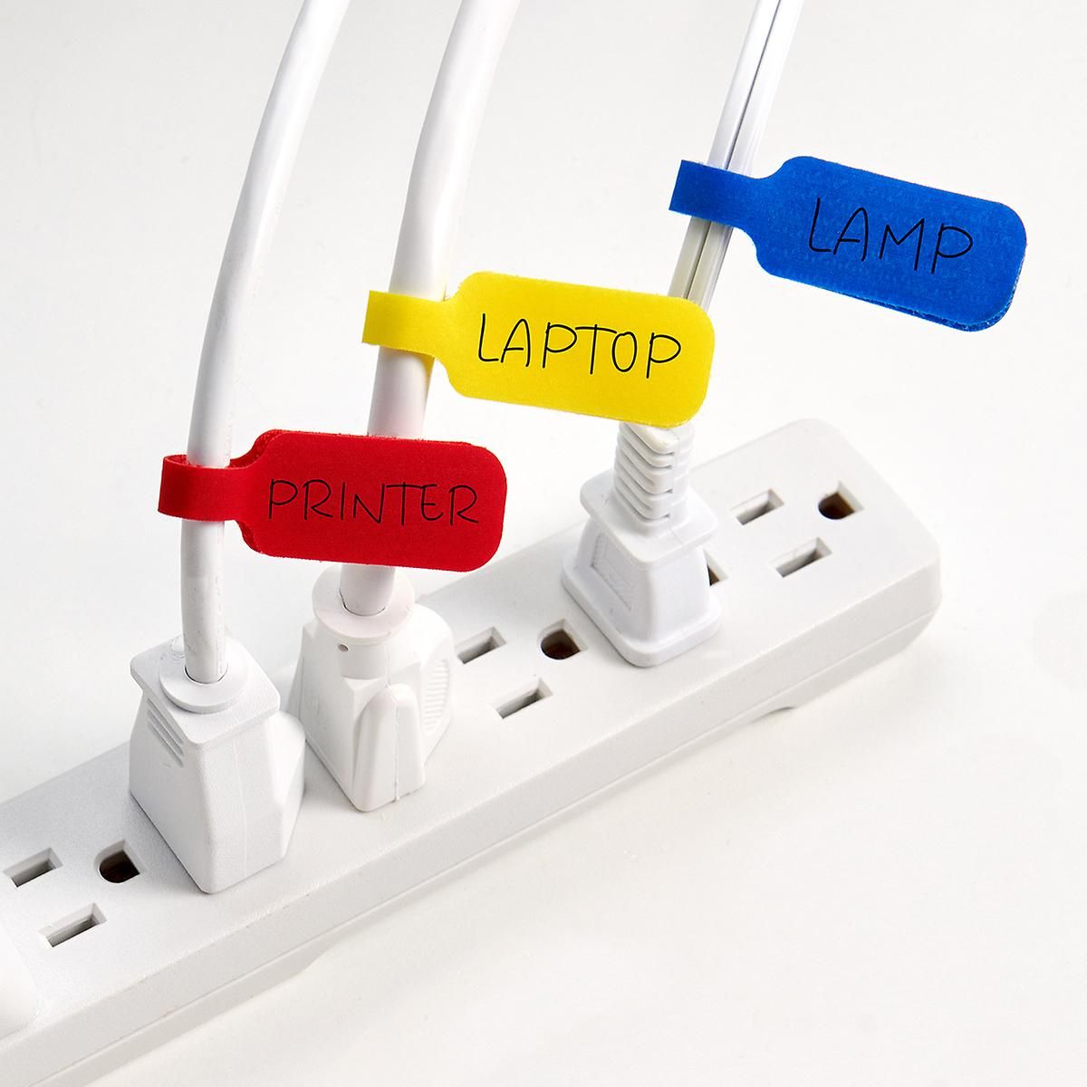 Wrap It Medium Cable Labels | The Container Store
