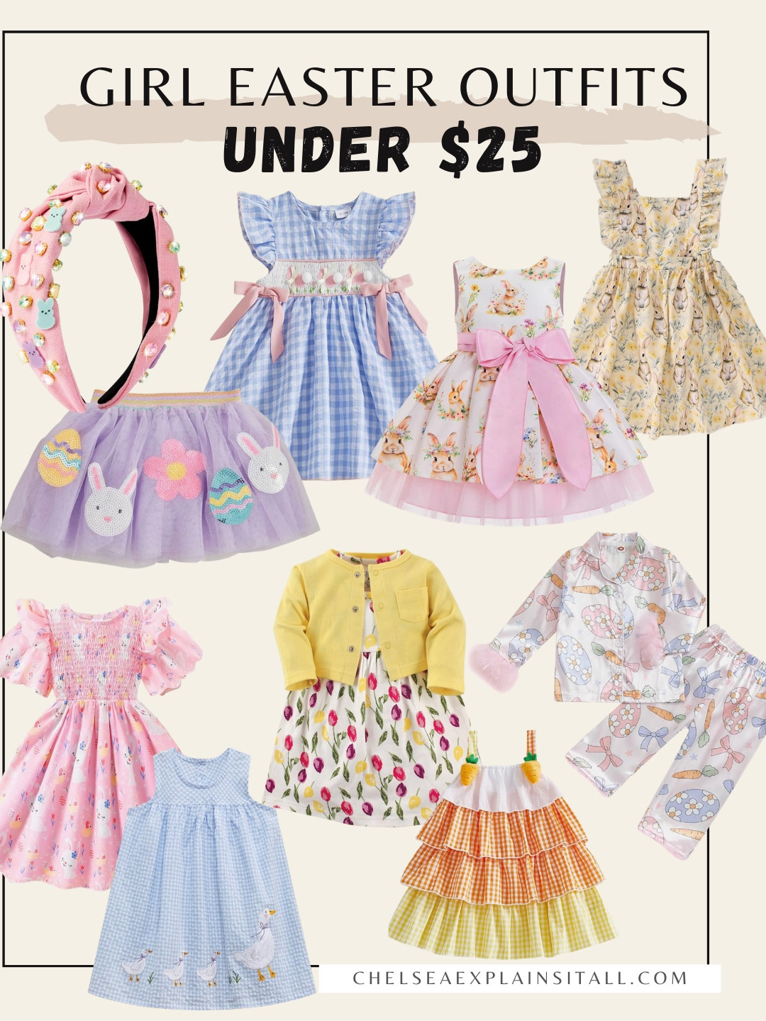 The cutest Easter dresses and outfits for little girls. 🥹 love that some of them can be worn again like the yellow bunny dress. Linked everything and under $25 

Little girl outfits, kid Easter outfit, girl dresses, Easter 

#LTKSeasonal #LTKKids #LTKBaby