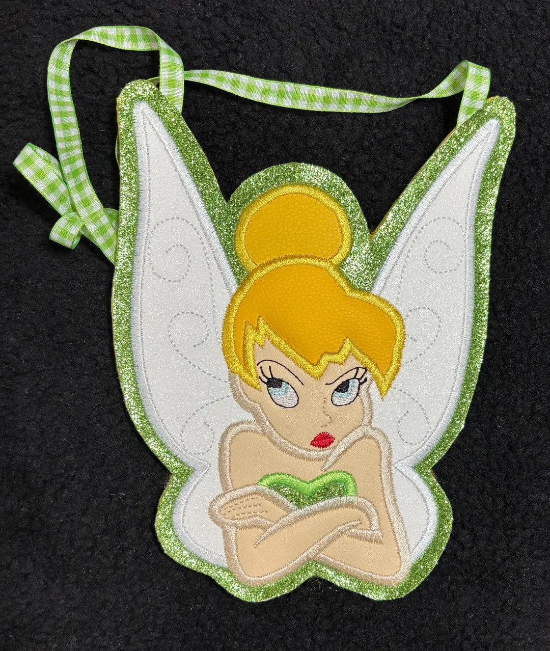Tinker Bell Flat Lay Purse - Etsy | Etsy (US)