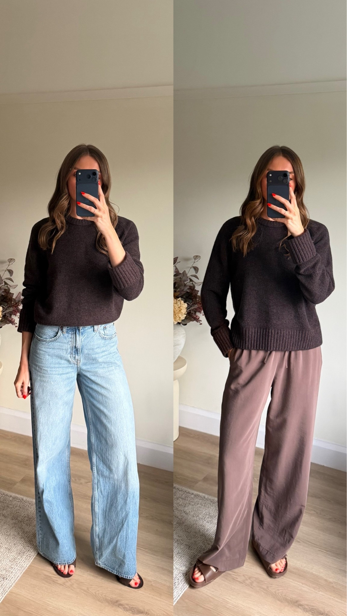 Abercrombie promo weekend
Up to 25% off and use: AFEMILY for an extra 15% off on top
Small in the jumper
W25 long j. The jeans 
Small in the trousers
I’m 5ft 6