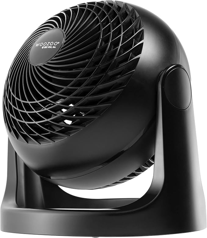 IRIS USA WOOZOO Air Circulator Fan, Vortex Fan, Desk Fan, Portable Fan, 3 Speed Settings, 360 Til... | Amazon (US)