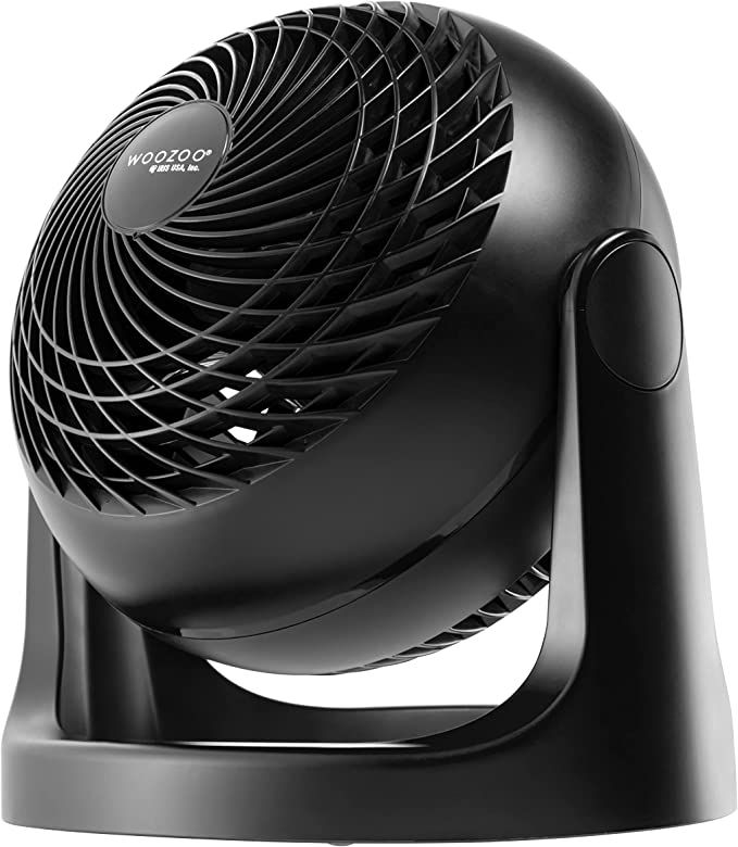 IRIS USA WOOZOO Air Circulator Fan, Vortex Fan, Desk Fan, Portable Fan, 3 Speed Settings, 360 Til... | Amazon (US)