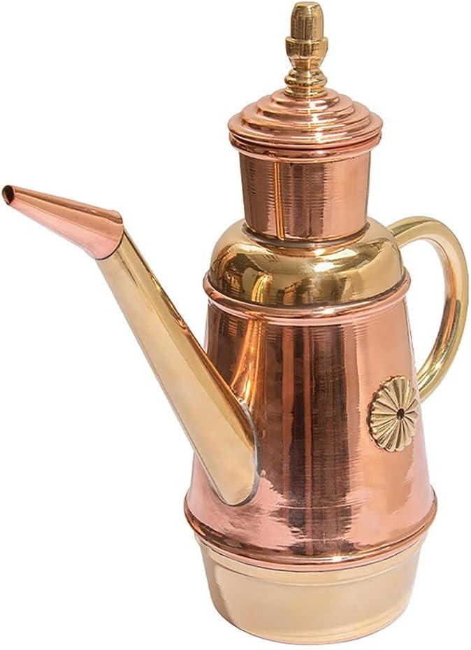 ikasus Olive Oil Dispenser Bottle, Retro Classic European Handmade Copper Oil Pot, Drip Free/Ever... | Amazon (US)