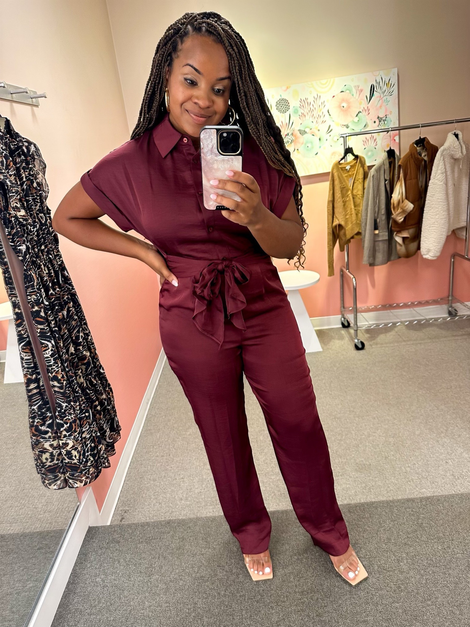 This beautiful jumpsuit is on sale for $60 normally $120! Wearing a Medium

#LTKsalealert #LTKSeasonal #LTKparties