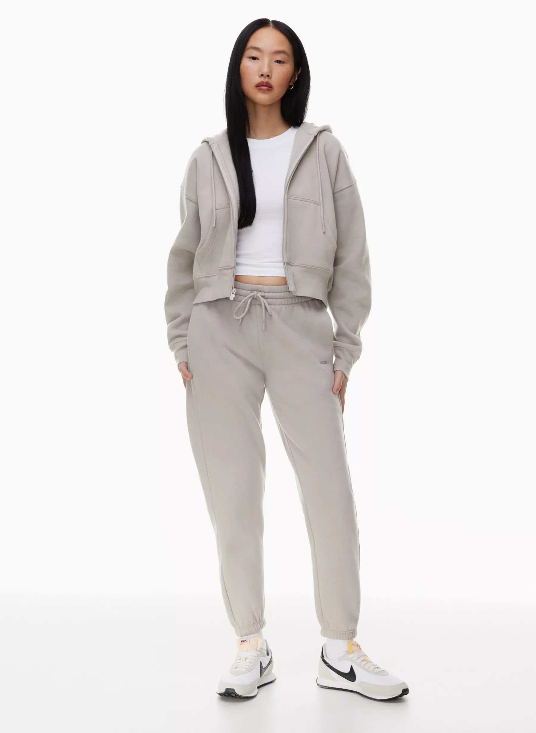 COZY FLEECE BOYFRIEND SWEATPANT | Aritzia