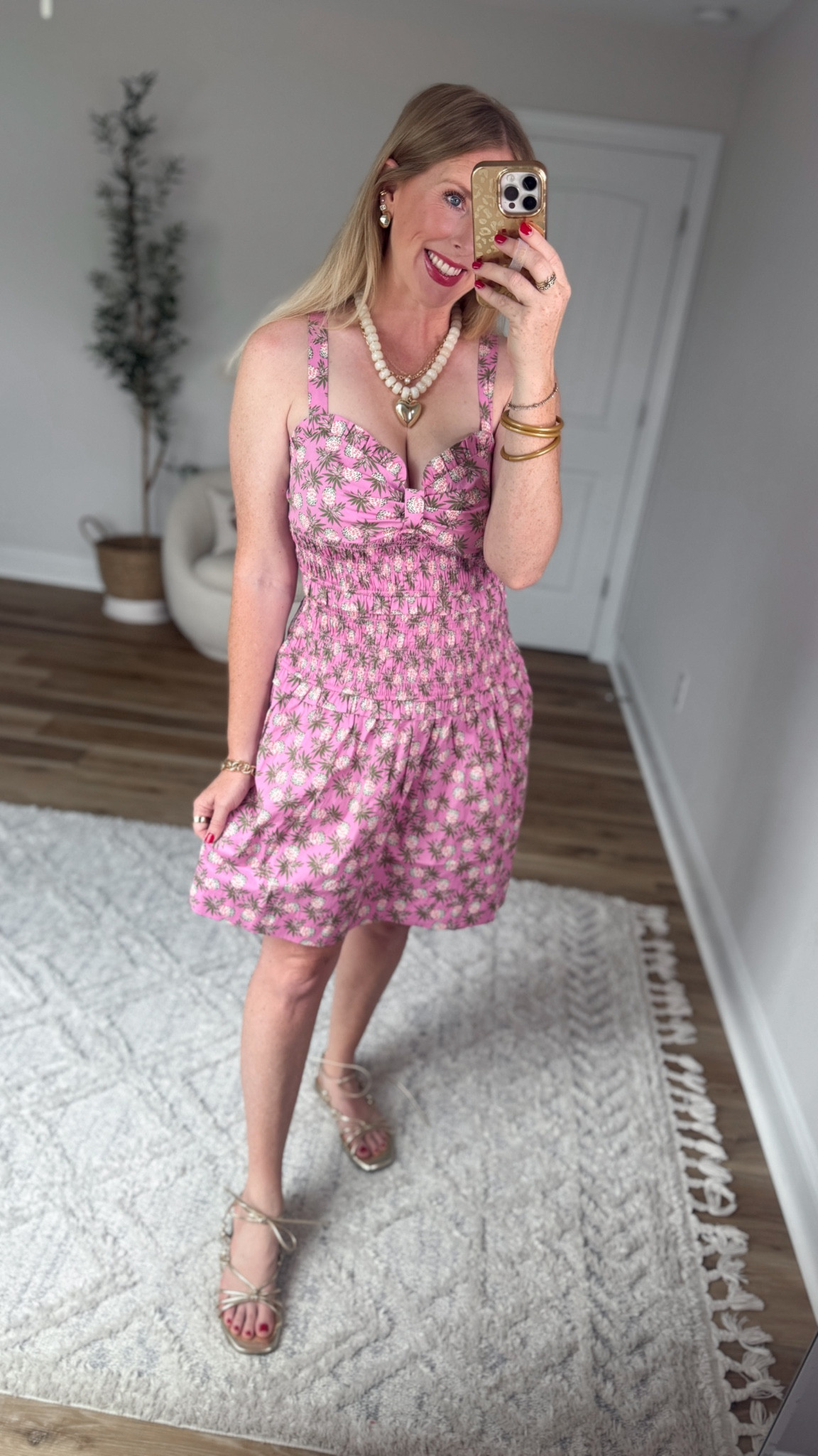 Weekend Walmart Wins try on
Pineapple sweetheart neckline dress- small

#LTKootd #LTKmomlife