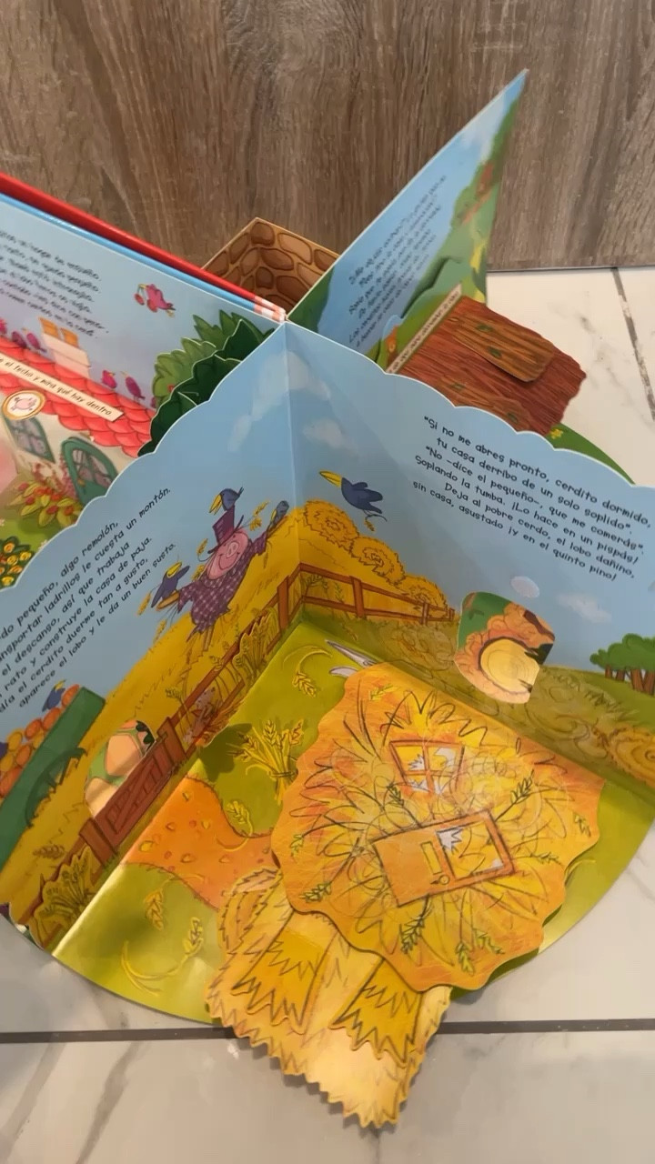 Libro carrusel los tres cerditos, the three little pigs interactive books

#LTKkids #LTKFind #LTKGiftGuide