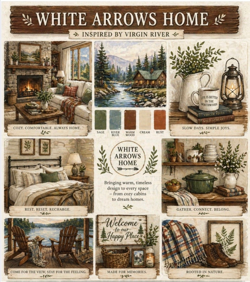 White Arrows Home x Virgin River Aesthetic 🌲💛| Cozy Cabin Decor, Timeless Rustic Living

#LTKHome #LTKTravel #LTKdayinmylife