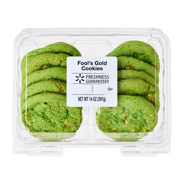 Freshness Guaranteed St. Patrick's Day Fool's Gold Baked Cookies, 14 oz, 10 Count | Walmart (US)