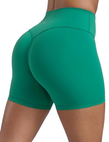 CRZ YOGA Secretsculpt Butterlift Biker Shorts 4" - No Front Seam High Waisted Womens Workout Gym ... | Amazon (US)