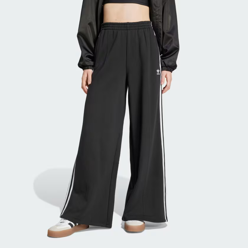Adicolor 3-Stripes Loose French Terry Wide Leg Pants | adidas (US)