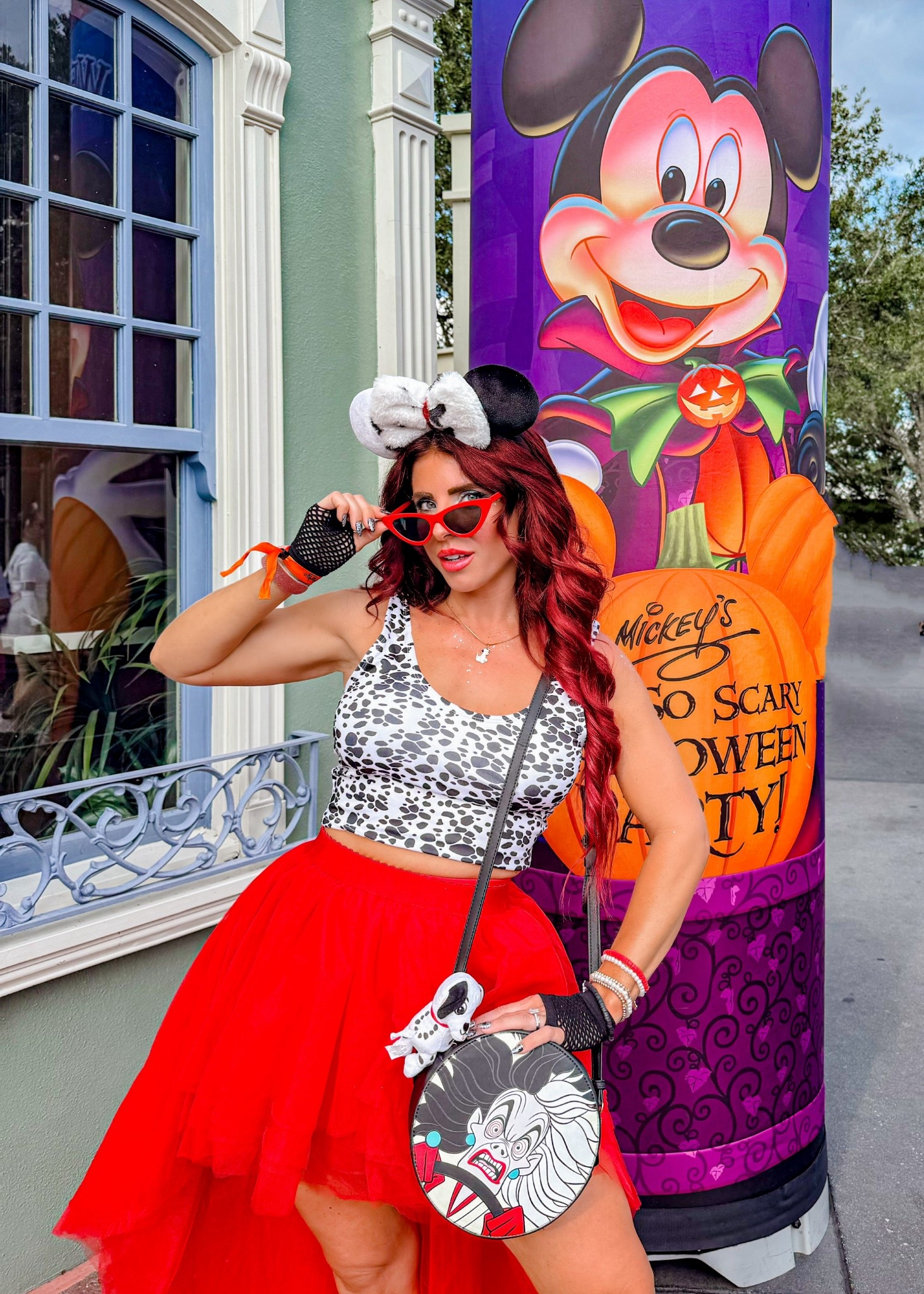 Ears 15% off with EMILY15. Cruella de vil outfit, Disney Halloween, mickeys not so scary Halloween party, Disney girly, Disney Halloween, mickeys not so scary Halloween , Disney fun 

#LTKHalloween #LTKSaleAlert #LTKFindsUnder50