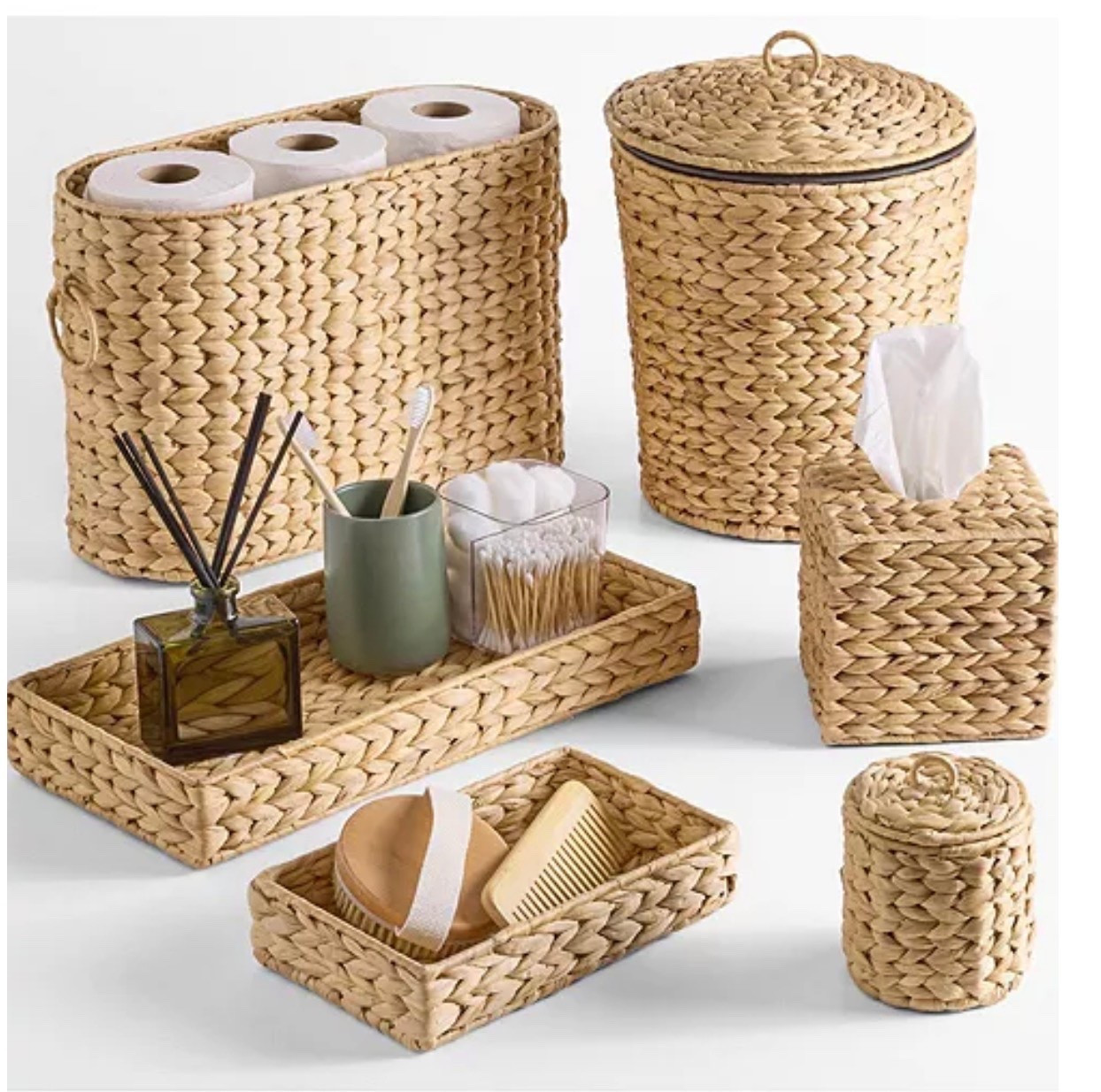Bathroom Storage Set🤍

#LTKSeasonal #LTKHome #LTKSaleAlert