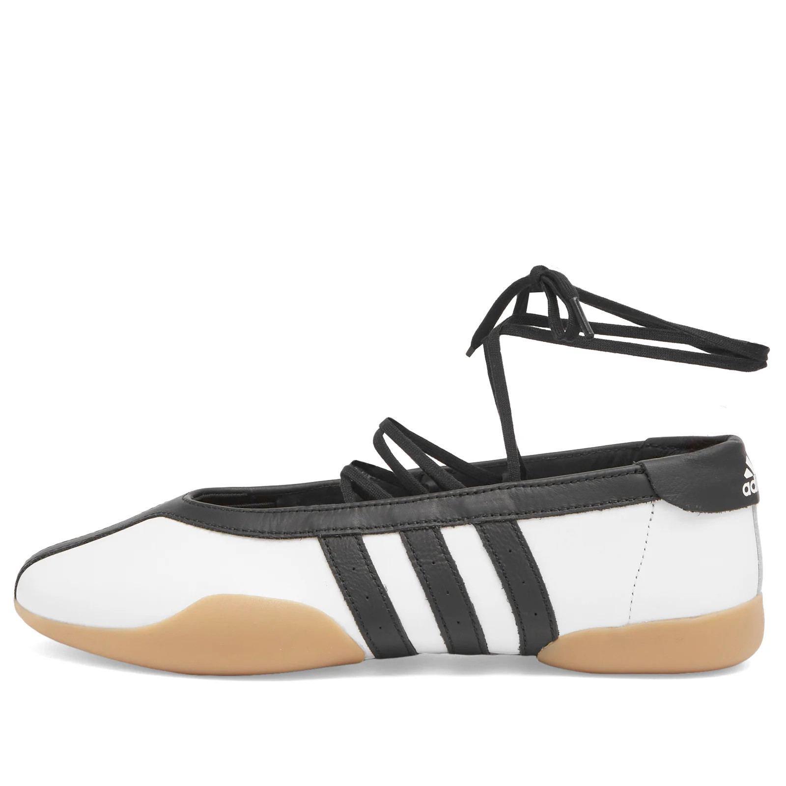 Adidas Women's W Taekwondo Mei Ballet Shoe in White/Core Black/Gum, Size UK 5.5 | END. Clothing