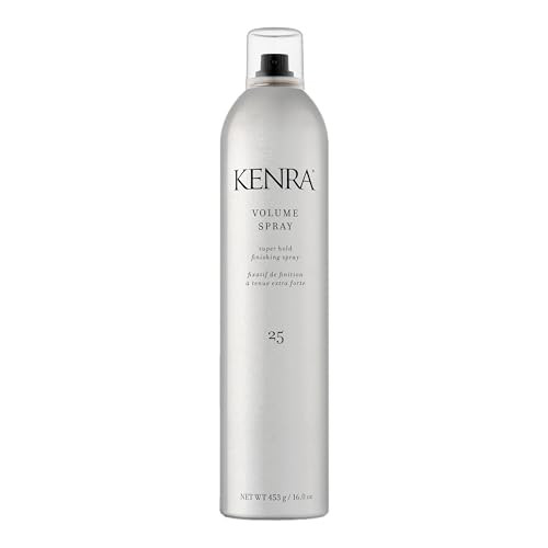 Kenra Professional Volume Spray 25 80% | Super Hold Finishing & Styling Hairspray | Flake-free & Fast-drying | Wind & Humidity Resistance | All Hair Types | 16 oz | Amazon (US)