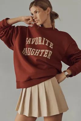 Favorite Daughter Collegiate Sweatshirt | Anthropologie (US)