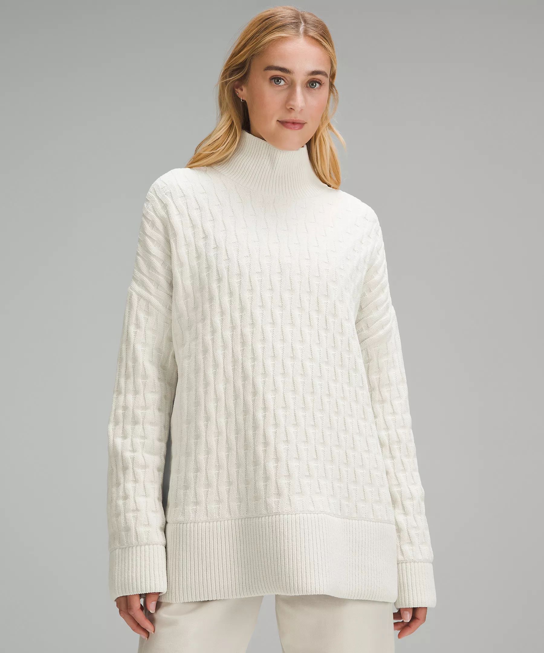 Cable-Knit Relaxed-Fit Sweater | Lululemon (US)
