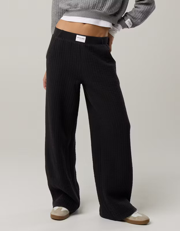 OFFLINE By Aerie Coffee Run Trouser | American Eagle Outfitters (US & CA)