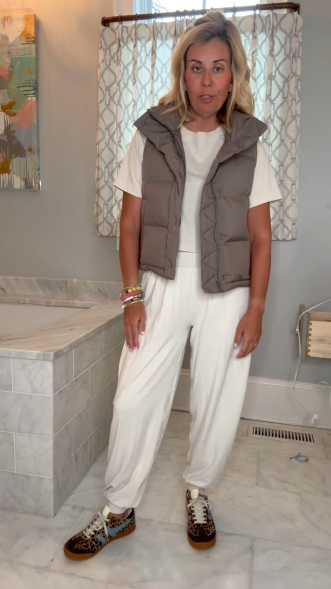 Easy OOTD! Lululemon for the WIN! 

Tee - xs
Joggers - xs
Vest - 2
Sneaker - 8 tts

#LTKootd #LTKfitnessgoals #LTKmomlife