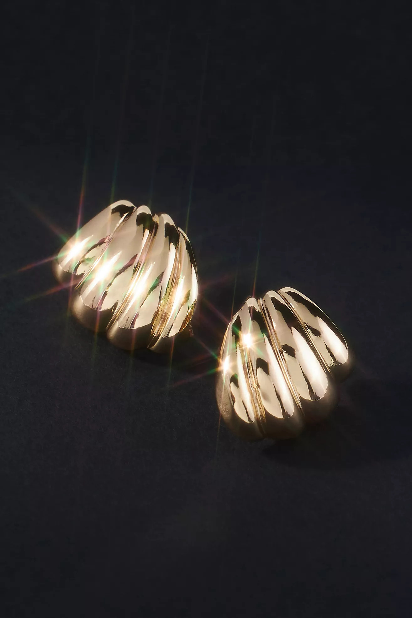 Spiral Petal Post Earrings | Anthropologie (US)