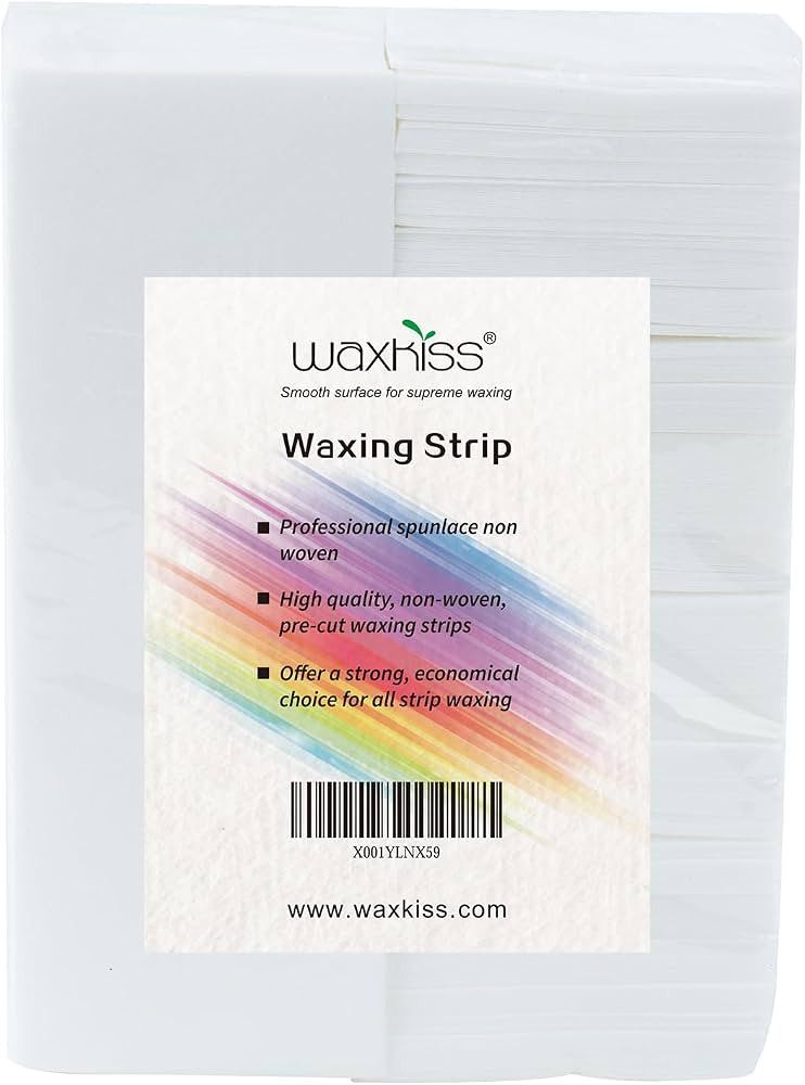 Waxkiss Beauty Non Woven Body and Facial Wax Strips Large Hair Removal Epilating Strips | Amazon (US)