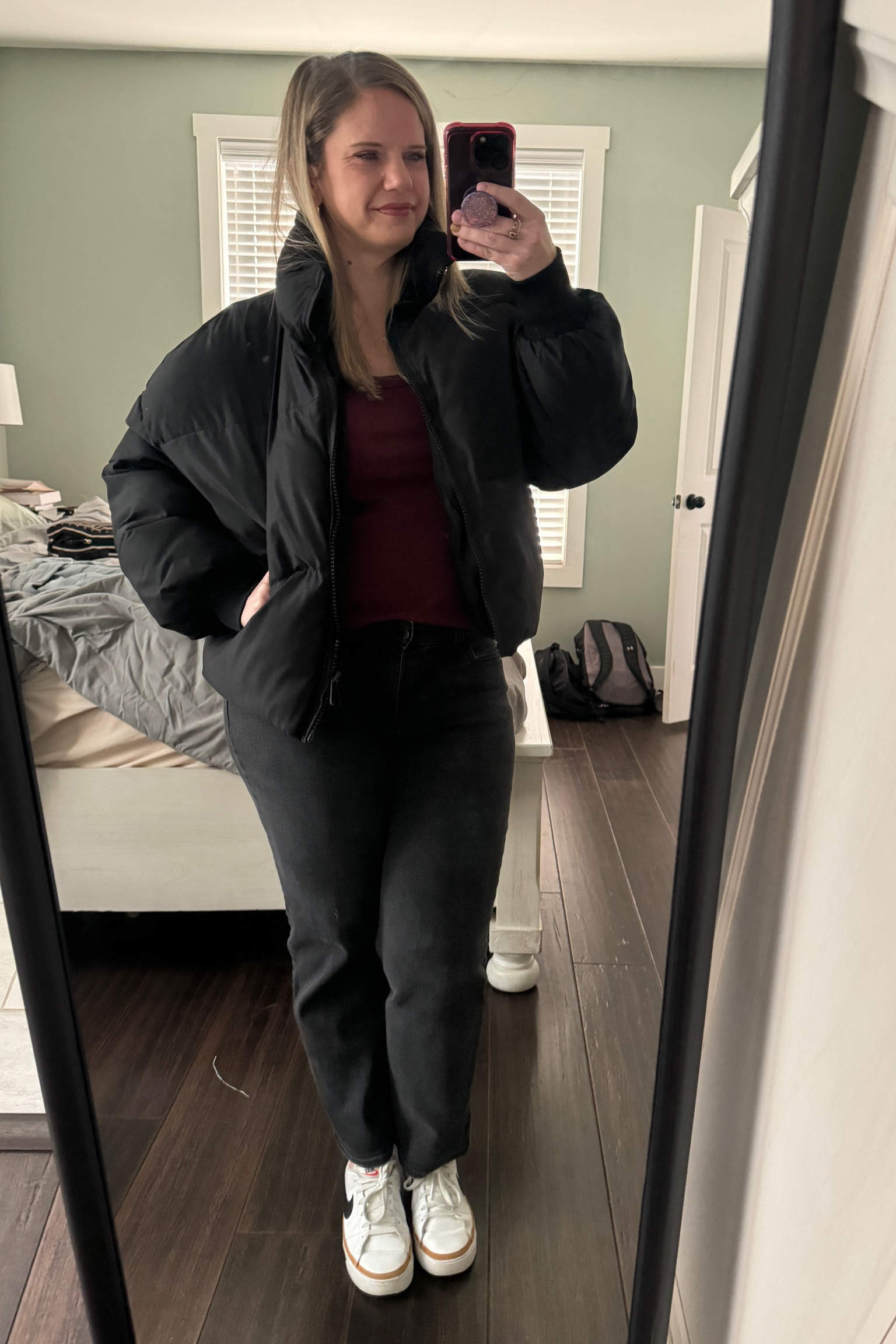 OOTD for work! These jeans from Old Navy are one of my Favorites! 

#LTKMostLoved #LTKWorkwear #LTKShoeCrush