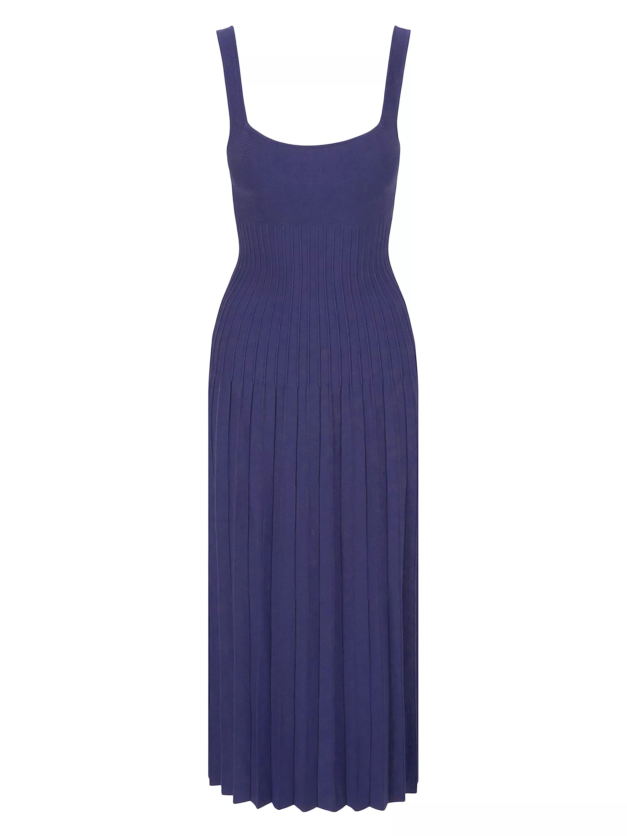 Ellison Knit Pleated Midi-Dress | Saks Fifth Avenue