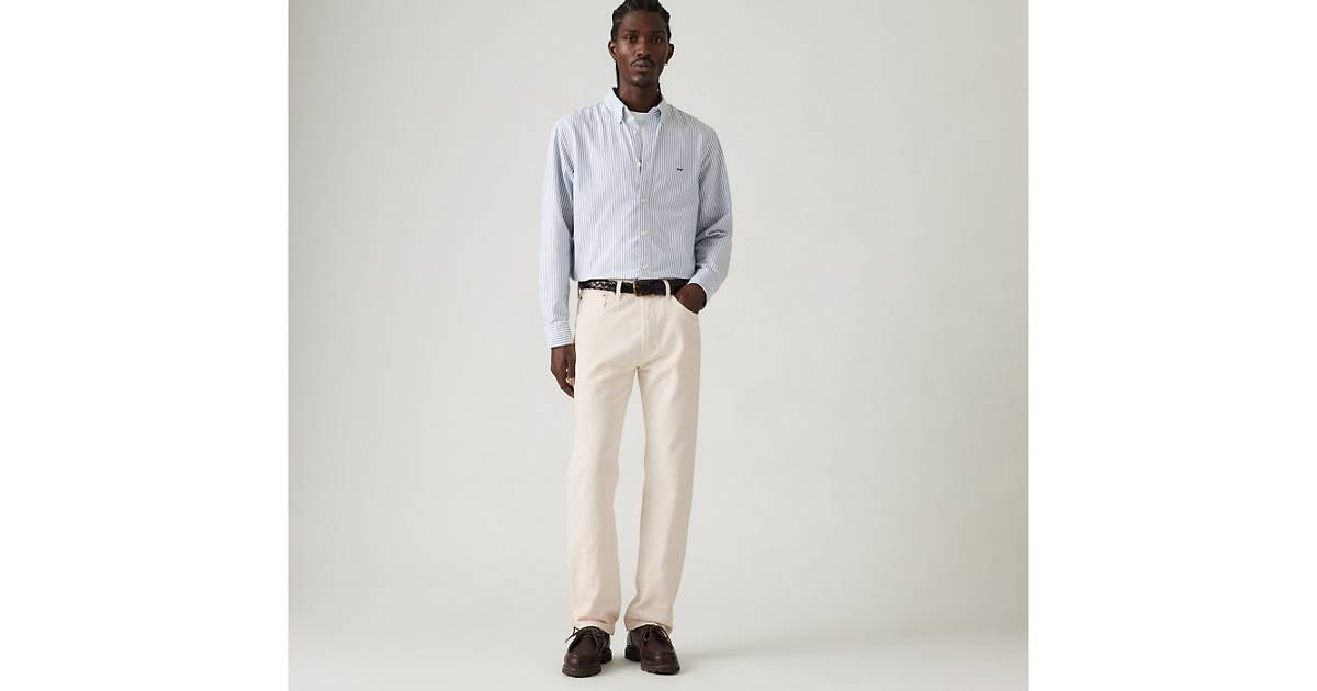 501® Original Fit Lightweight Men's Jeans - White | Levi's® US | Levi's US